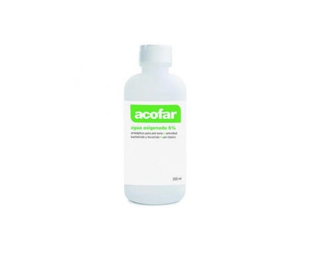 Acofarma Agua oxigenada 5% (250 ml) - Antisépticos y desinfectantes