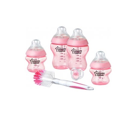 Tommee Tippee Kit Recien Nacido Closer To Nature Rosa