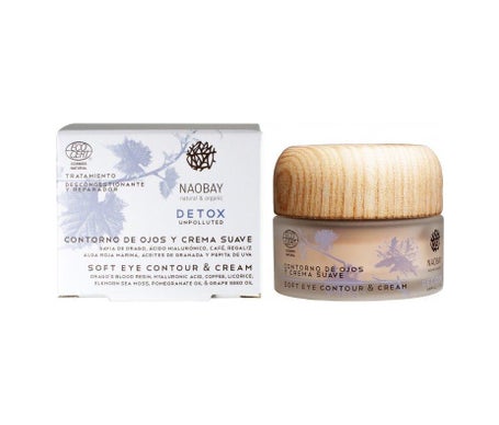 Naobay Detox contorno de ojos y crema suave 30ml