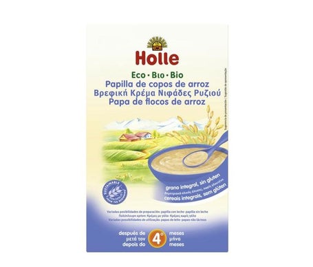 Holle Papilla 1De 1Copos de 1Arroz