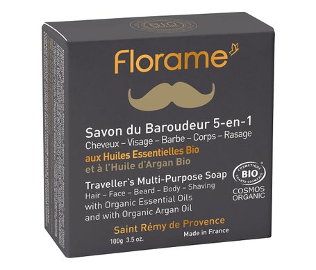 Florame Homme Jabón Baroudeur 5 en 1 100g