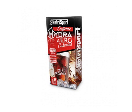 Nutrisport Hydrazero con Cafeína Cola 5 Sticks