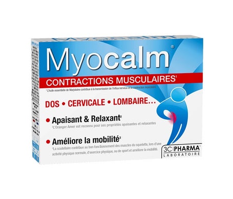 3C Pharma Myocalm Contracciones Musculares 30 comprimidos