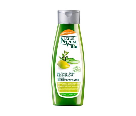 NaturVital Gel de Ducha Bio Ecocert Regenerador Argán & Aloe Vera 500ml