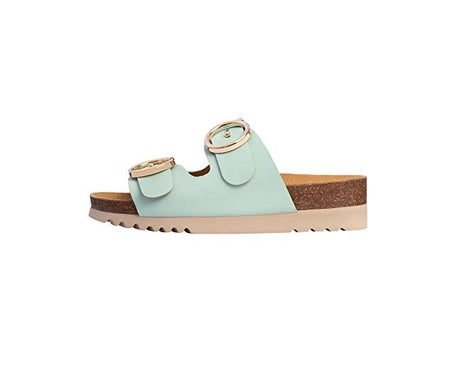 Scholl Mule Malibu Aquamarine T39 1 Par