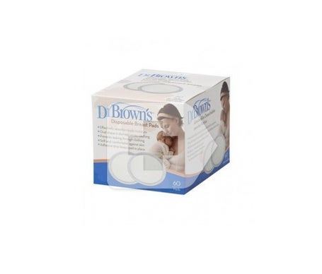 Dr Brown's Disposable Breastfeeding Absorbent Discs 60 uts