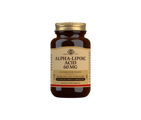 Solgar Ácido Alfa-Lipoico 60mg 30vcaps
