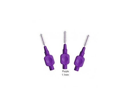 Cepillos Tepe Purple 1.1 6Pcs