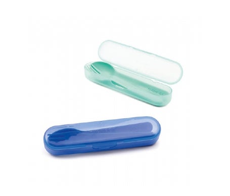 Suavinex Pack de Cubiertos Infantiles con Estuche Infantil