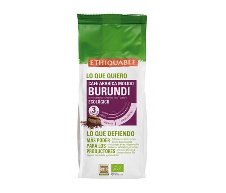 Ethiquable Café Premium Burundi Molido Eco 250g | Natural Doctor