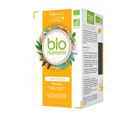 Nutriente Orgánico Infusión de Colesterol y Azúcar Regulación 20 Bolsitas