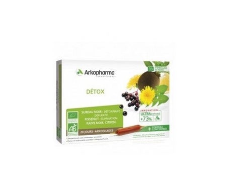 Arkopharma ArkofluiDetox Bio 10x20 ampollas