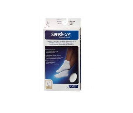 Sensifoot calcetín corto color blanco T-L 1ud