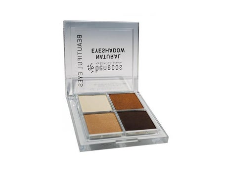 Benecos sombra de ojos Quattro color coffee & cream 9g 1ud