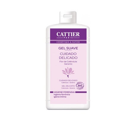 Cattier Gel Suave Cuidado Delicado Higiene Femenina BIO 200ml