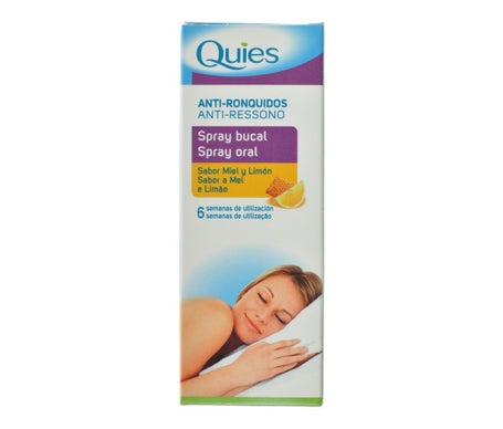 Quies Spray Bucal Antirronquidos Miel y Limón 70ml