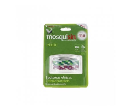 Mosquisin Etnic Pulsera Antimosquitos 2uds