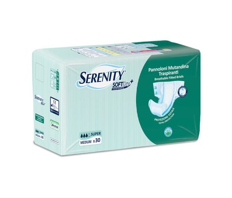 Serenity Soft Dry Pañales Braguitas Super Medium 30uds