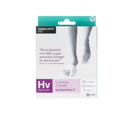 Farmalastic podo corrector juanete T-mediana 1ud
