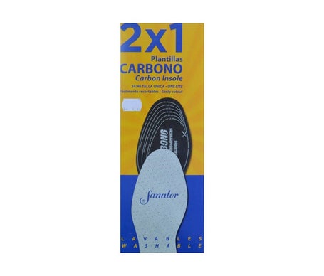 Sanator Plantilla Carbono Talla Unica 1 Par