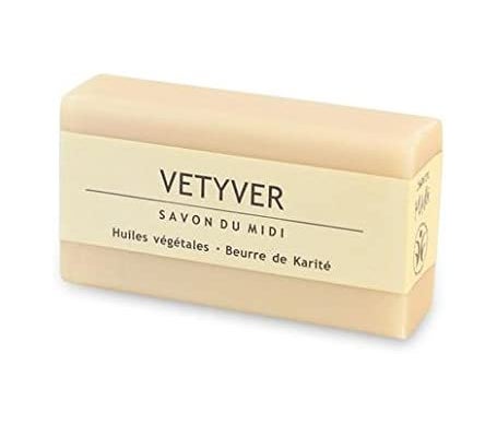 Savon du Midi Jabón Vetyver Bio 100g