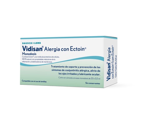 Vidisan Alergia con Ectoin 20 monodosis x 0,5ml