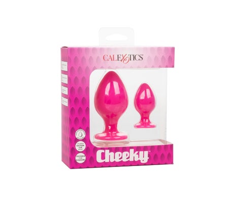 CalExotics Cheeky Plug Anal Rosa 1ud