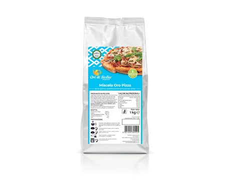 Ori di Sicilia Mezcla Oro Pizza sin Gluten 1Kg | Natural Doctor
