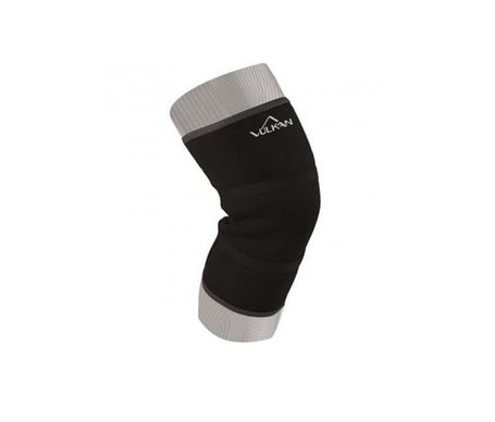 Vulkan Rodillera Cerrada Clásica Negra 5mm L