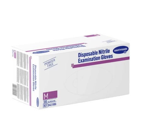 Hartmann Guantes Nitrilo Sin Polvo Talla M 100uds