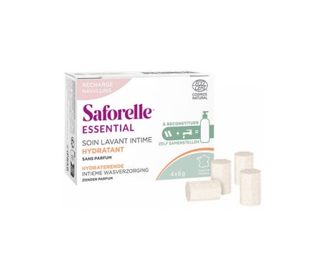 Saforelle Essential Cuidado Lavado Íntimo Hidratante Palito 4uds