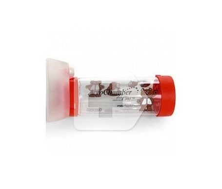 Aerochamber Plus Flow-vu cámara de inhalación neonatal 1ud