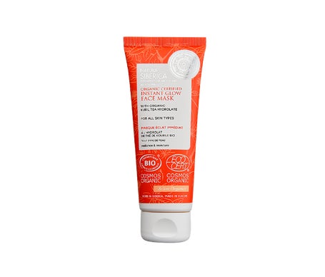 Natura Siberica Mascarilla Facial Brillo Instantáneo 75ml