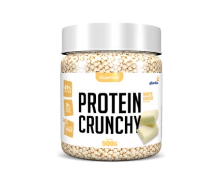Quamtrax Crunchy Chocolate Blanco 500g