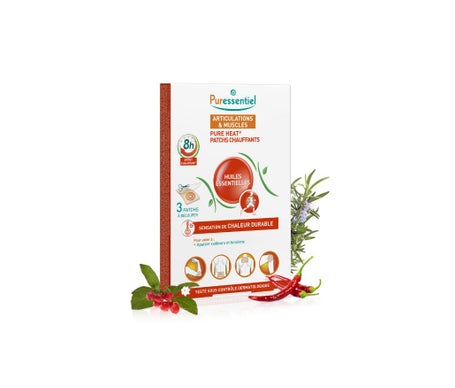 Puressentiel Parches de Calor Pure Heat Articulaciones y Músculos 3uds