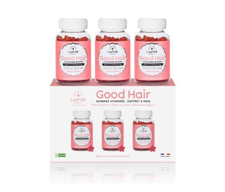 Lashilé Beauty Good Hair Vitamines Boost Gummies 3x60uds