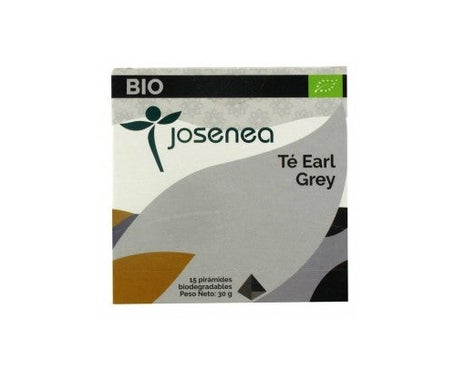 Josenea Té Earl Grey BIO 15 pirámides en sobre