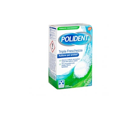 Polident Triple Fresch 66Cpr