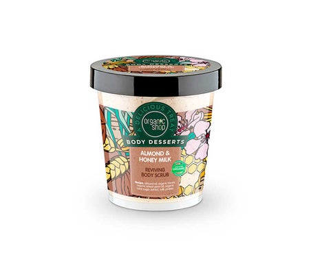 Organic Shop Exfoliante Corporal Almendra y Leche con Miel 450ml