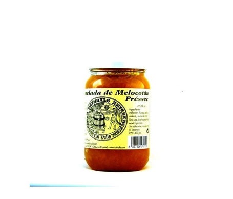 Cal Valls Mermelada Melocotón Sin Azúcar 400g
