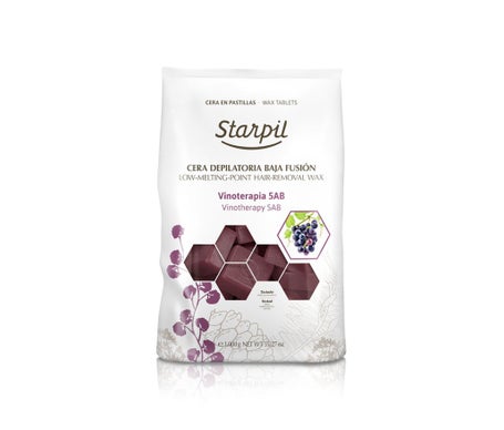 Starpil Cera Depilatoria Baja Fusión Vinotherapy 1000g