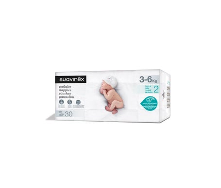 Suavinex Pañales T-2 3-6kg 30uds