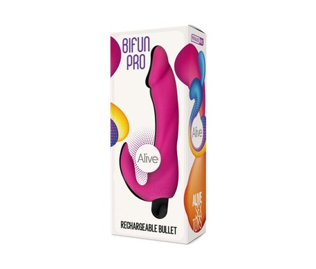 Alive Bifun Pro Dildo Vibrador Rosa 14.9cm 1ud