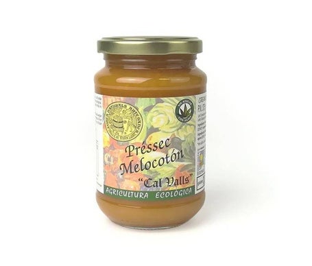 Cal Valls Mermelada Melocotón Sin Azúcar Eco 370g