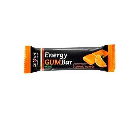 Crown Energy Gym Bar Orange Caffeine 64mg 1ud | Natural Doctor