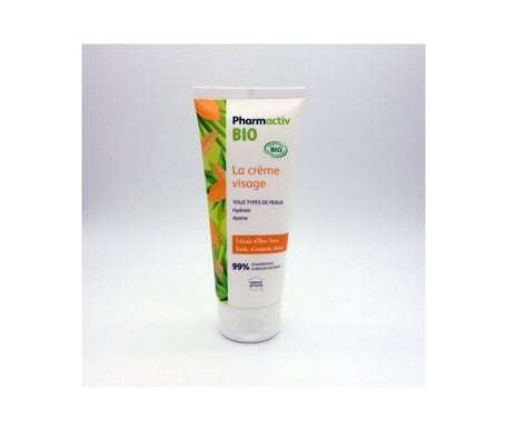 Pharmactiv Creme Vis Aloe Bio 100ml