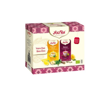 Yogi Tea Cofre Votre Duo Bien-Être Detox + Jengibre Limón