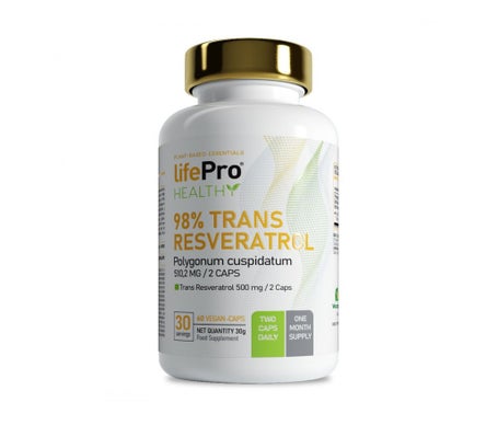 Life Pro Nutrition 98% Trans Resveratrol 60caps