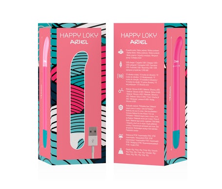 Happy Loky Ariel G-Spot Vibrator 1ud