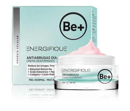 Be+ Energifique Antiarrugas Día Crema Reafirmante SPF20 Piel Normal Mixta 50ml